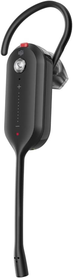 Yealink DECT Wireless Headset WH63,Mono Single Ear Office Headset with Noise Canceling Mic,Work for Computer, Desk Phones,Work with Zoom,RingCentral,Avaya, Teams Certified