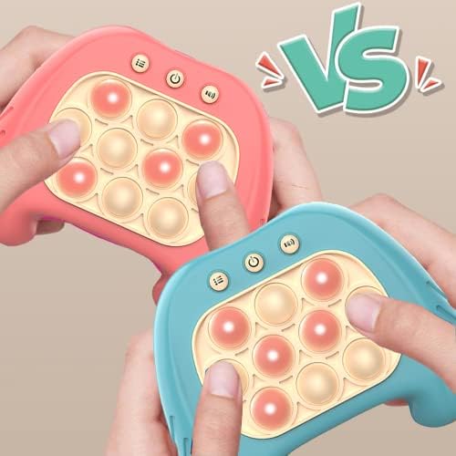 Pop Light Up Game Fidget Toys for Kids 8-12, Handheld Game for Kids 6-12, Birthday Gifts for 6 7 8 9 10 11 12 Year Old Boys Girls Teens, Sensory Toys for Autistic Children (Pink) 2 41eCsS71qeL. AC