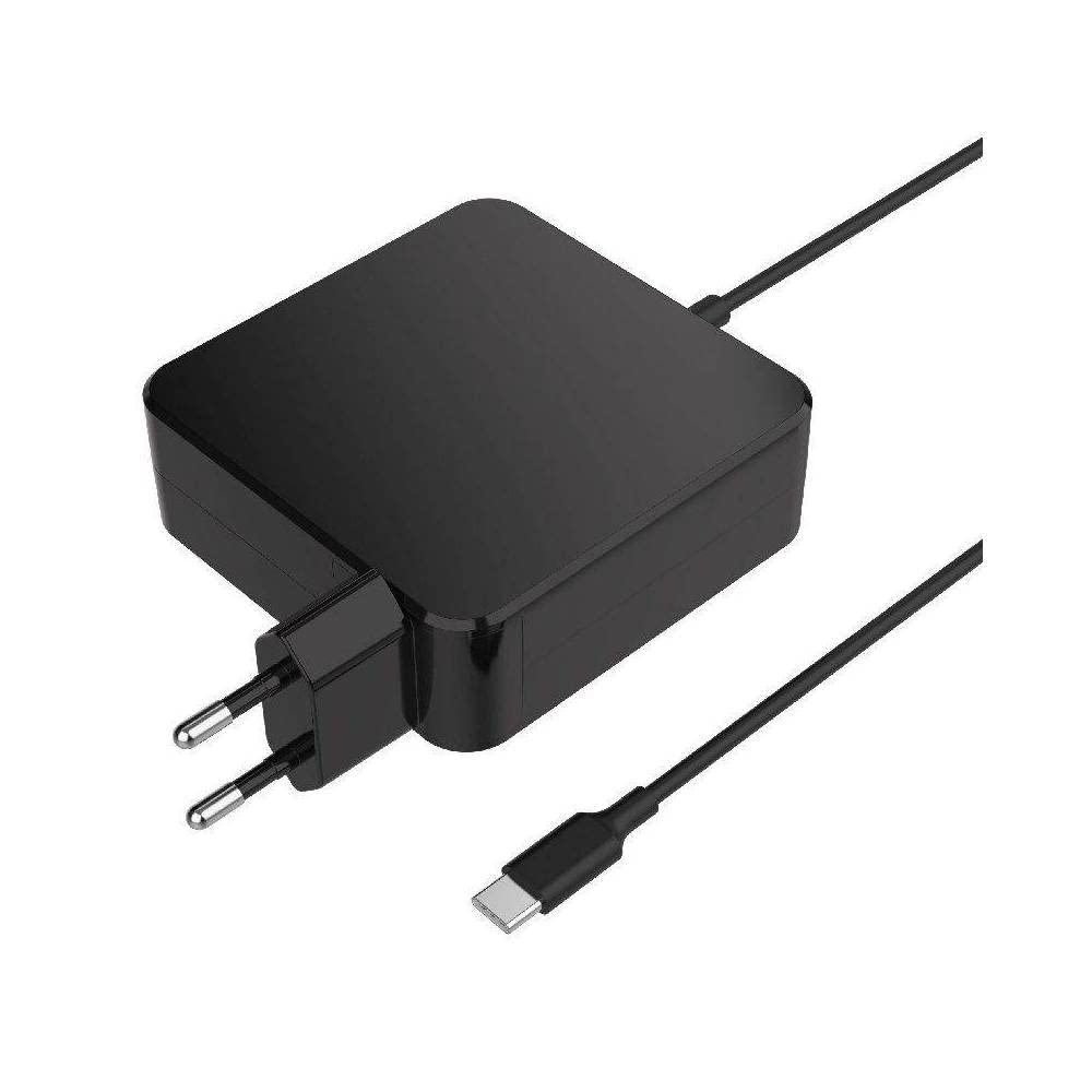 Cargador de Portátil Universal Leotec Notebook 90W Type-C/ 1xUSB Tipo-C/ 90W/ Automático/ Voltaje 5-20V