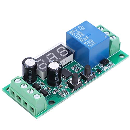 Module de détection de tension DC0-55V avec affichage numérique et relais de commutation - 2