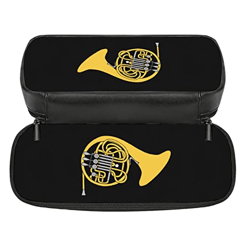 French Horn 17 Inch Laptop Backpack Durable Daypack Lunch Bag Pencil Case Set For Sports Work Travel #TOP3