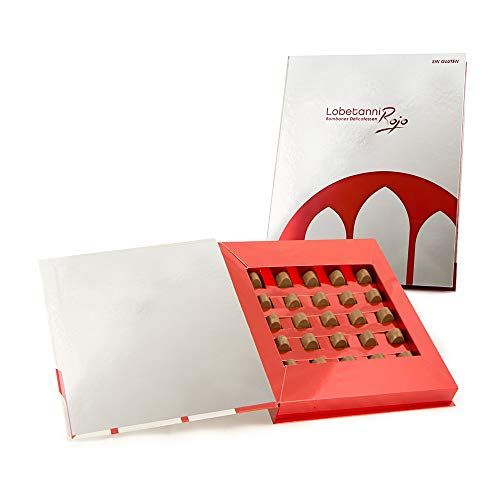 Caja de Bombones de Chocolate Artesano Gourmet 'Lobetanni Pistacho' 130g