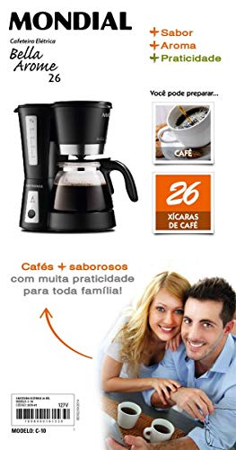 Cafeteira Bella Arome Ii - 26 Mondial Preto 220v 220v