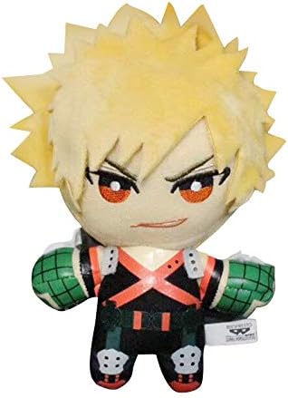 Figura de peluche Zhongkaihua MHA Bakugo Katsuki 15 cm, almohada ...