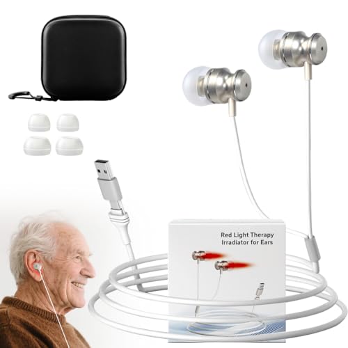 Appareil de thérapie à la lumière rouge acouphènes pour calmer les oreilles