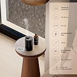 Airversa Waterless Essential Oil Diffuser for Home Aromatherapy Scent Diffusers with 3 Countdown Timer Settings or Timer-Off, 3 Mist Levels for Car Room Studio Office, ANX Premium Metal Black - Image 2