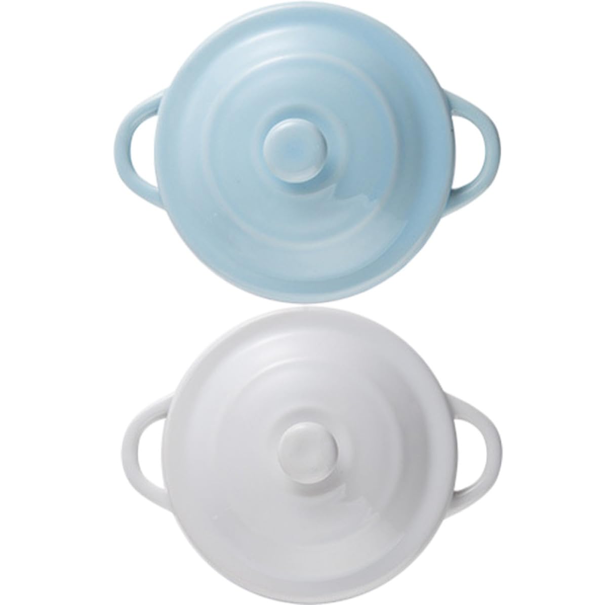 Bols à soupe en céramique avec anses lot de 2 vaisselle cuisine