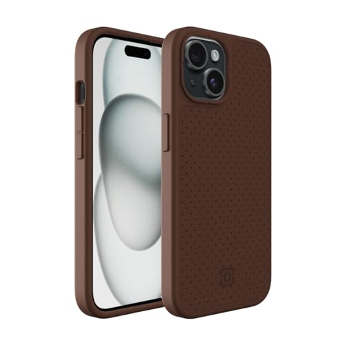 Étui en cuir Incipio Cru pour iPhone 15 : protection élégante MagSafe