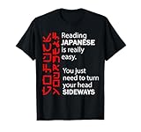 Reading Japanese Easy turn head Sideways Go Fuck Y