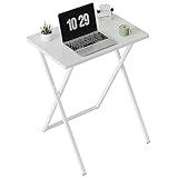 kleiner klapptisch küche Item shape : Rechteckig CubiCubi Klappschreibtisch, 60cm Kleiner Computertisch, Schreibtisch, platzsparender Klapptisch für kleine Räume, Weiß
