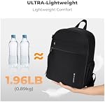 K&F Concept Lightweight Camera Backpack Bag, Professional Photography Bag Compatible with Canon/Nikon/Sony Camera and Lens Accessories, Camera Case with Tripod Strap & Rain Cover