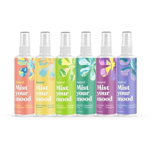 ASUTRA Aromatherapy Essential Oil Spray Variety Pack