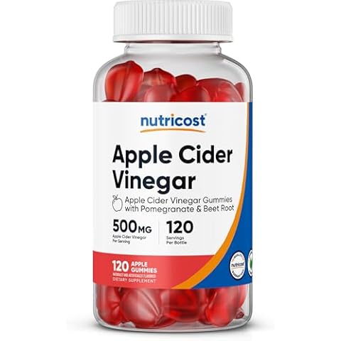 Nutricost Apple Cider Vinegar 500mg Gummies Cover