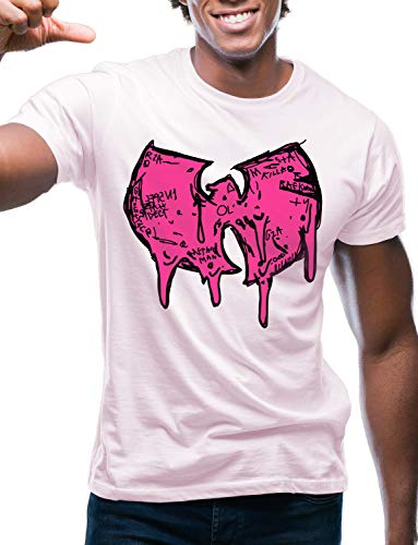 Swag Point Hip Hop Vintage Graphic 100% Cotton Short Sleeves T Shirts (Large, MELT)