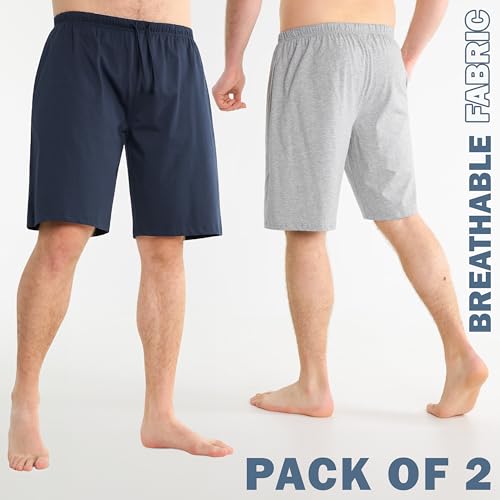 CityComfort Men's Pyjama Shorts Mens Pyjama Shorts