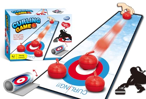 OBEST Mini Juego de Curling de...