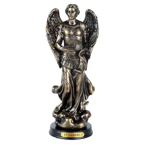 Pacific Giftware St. Gabriel Figurine with Base Cover