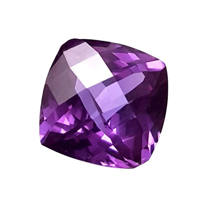 Alexandrite naturelle 12,5 x 12,5 mm coussin facettes GH_NAT_10260
