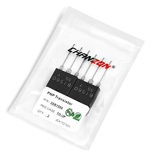 Image of Chanzon 4pcs 2SB1560 2SD2390 (2pcs PNP 2SB1560 + 2pcs NPN 2SD2390) TO-3P Bipolar Junction Transistor Assortment - BJT PNP + NPN