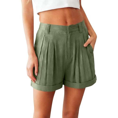 Pantalones casuales 2026 para mayor comodidad y estilo en la vida cotidiana: pantalones de punto suaves y transpirables con ajuste flexible para un uso relajado todo el día, verde, XL