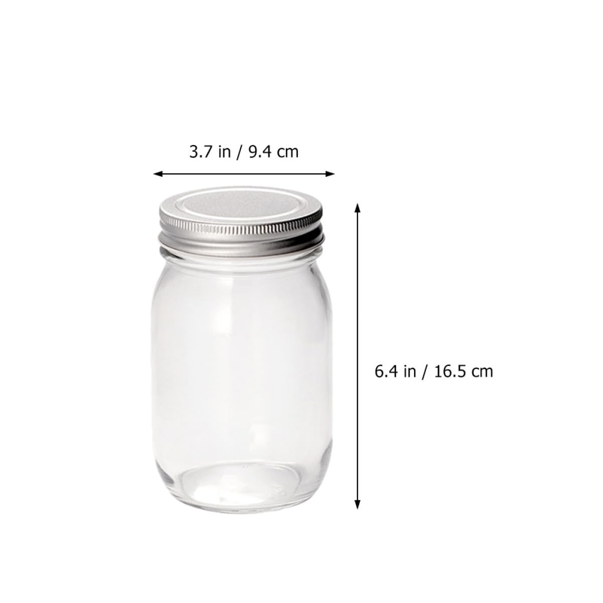 1 Satz 4 Stück Glasgefäße mit Luftdichtem Deckel Multifunktionale Glasdosen aus Glas für Lebensmittelaufbewahrung Beim Kochen und Unterwegs