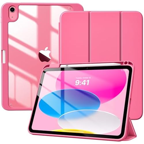 TiMOVO Case for iPad A16 11th Gen 11"/10th Gen 10.9", Watermelon Pink