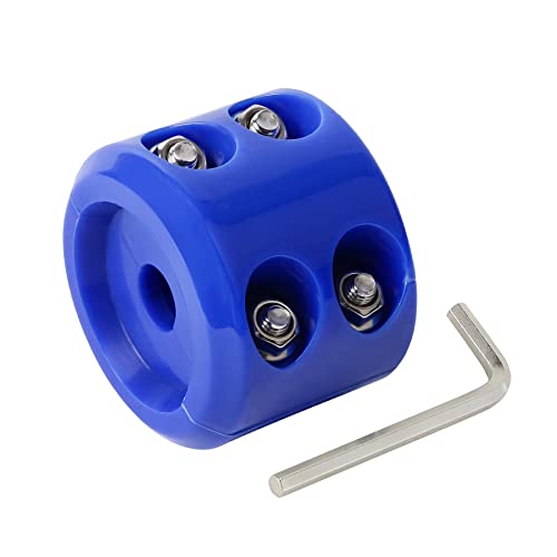 Besnor Winch Cable Hook Stopper for ATV UTV SUV ORV, Rubber Rope Line Saver, Prevent Bouncing Fraying, with Allen Wrench (Blue)