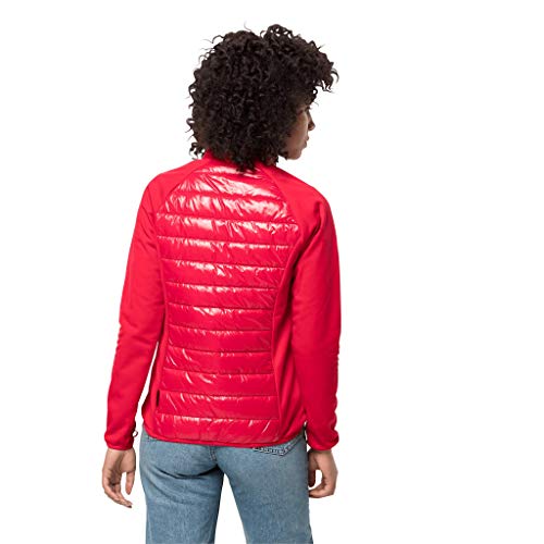 Jack Wolfskin Suporte feminino Emin 3 em 1 W, vermelho claro, G
