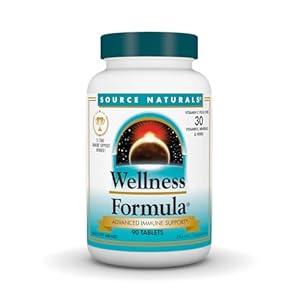 Source Naturals Wellness Formula Bio-Aligned Vitamins & Herbal Defense – Immune System Support Supplement & Immunity Booster* – 90 Tablets
