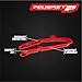 Polisport Motocross Motorcycles (MX) Chain Slider for Polisport Durable TPU Chain Slider for Beta RR 2T/4T (2020-2024) Dirt Bikes - OEM-Style Replacement, High Abrasion & Impact Resistance - Red