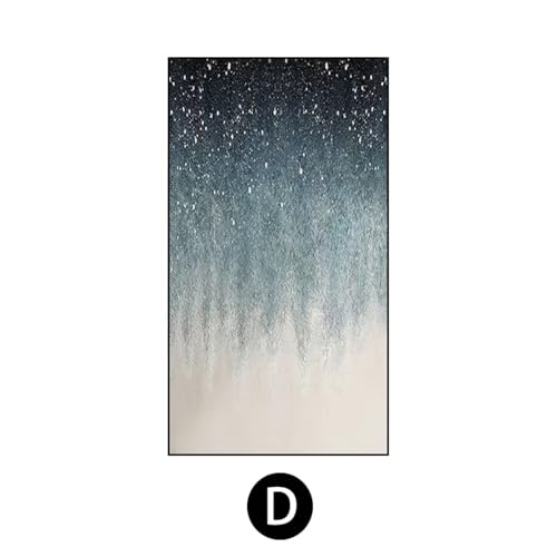 Décoration d'intérieur ciel étoilé brillant avec affiche abstraite et toile 30x60 - 2