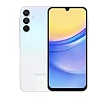 Samsung Galaxy A15 5G (SM-156M/DSN), 128GB 6GB Ram, Dual Sim, Factory Gsm Unlocked, International Version (Blue)