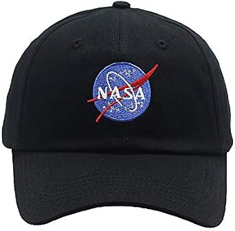 OYSTERBOY - NASA Meatball Space Embroidered Logo Baseball Dad Cap Hat
