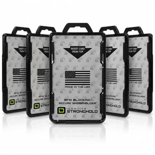 ID Stronghold RFID Blocking Badge Holder (Pack of 5)