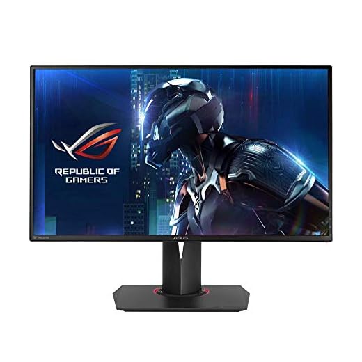 ASUS ROG Swift PG278QR 68,68 cm (27 Zoll) Gaming Monitor (WQHD, HDMI, DisplayPort, 1ms Reaktionszeit, Nvidia G-Sync) schwarz
