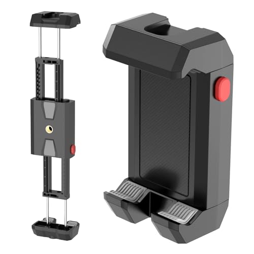 iPad and Phone Tripod Mount,Dual-Purpose Phone and Tablet Holder with