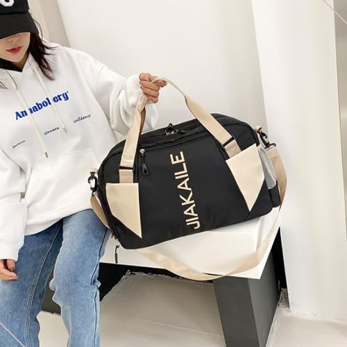 Bolsa Academia Mala Viagem Esportiva Treino Fitness Premium (PRETA)