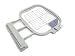 Medium Embroidery Hoop - 4" x 4" - SA438 Replacement - for Brother Innov-is 4000D 5000 500D 2200 2500D 2800D 1500 1500D 2200D Quattro Ellegante Ellisimo - Generic SA438 EF74 Replacement
