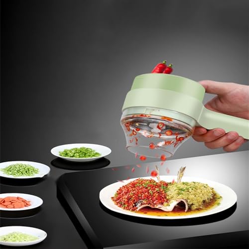 Mandolín eléctrico cortador de vegetales inalámbrico miniatura 5