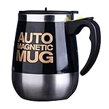 agitador de tintas automatico Material: La taza de agitación autogitante está hecha de acero inoxidable seguro, que es duradero y le permite usarlo de manera más segura y con confianza.