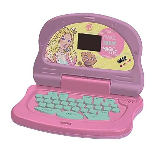 Laptop de Atividades Charm Tech Bilíngue Barbie - Candide
