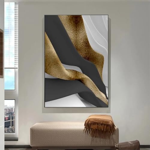 Affiches et impressions mur art abstrait encadré 70x90cm