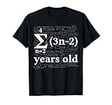 Math 21 Birthday Boy 21 yr 21 Year Old Boy 21st Birthday T-Shirt