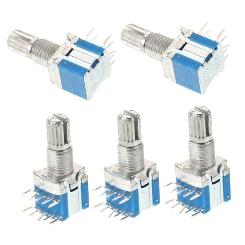 MAGICLULU 5pcs Rotary Digital Code Potentiometer Handle Versatile Circuit Switching for Home Office and Industrial Use