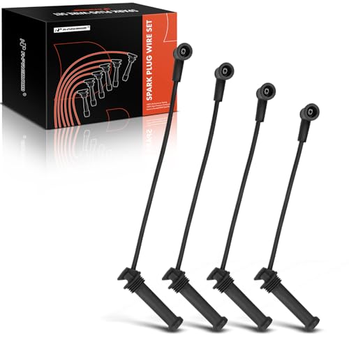 A-Premium Ignition Spark Plug Wires Set of 4 Compatible with Ford Ranger 2001-2011 & Mazda B2300 2001-2010 L4 2.3L