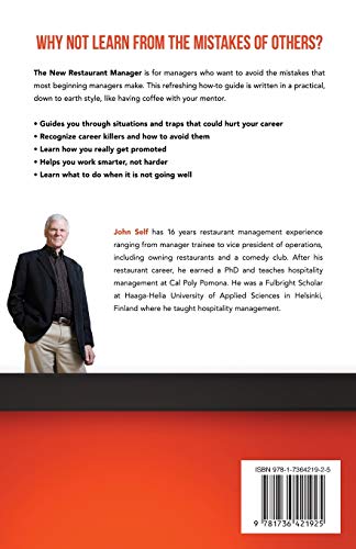 Generic Self, John T The New Restaurant Manager: How To Get Ahead thumb #1