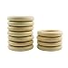 Goodlucky 30pcs 2.2" Natural Wood Rings Circles Unfinished Wood for DIY Pendant Connectors Jewelry Making
