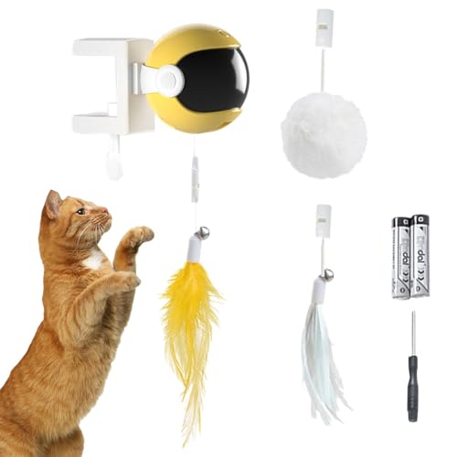 Brinquedos de varinha de gato, brinquedos de penas de gato,Brinquedos elétricos interativos para gat