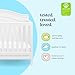 daVinci Charlie 4-in-1 Convertible Crib - GREENGUARD Gold Certified - Converts from Baby Crib to Toddler Bed, Daybed, and Full-Size Bed Effortlessly - 4 Adjustable Heights - Wooden White Baby Bed