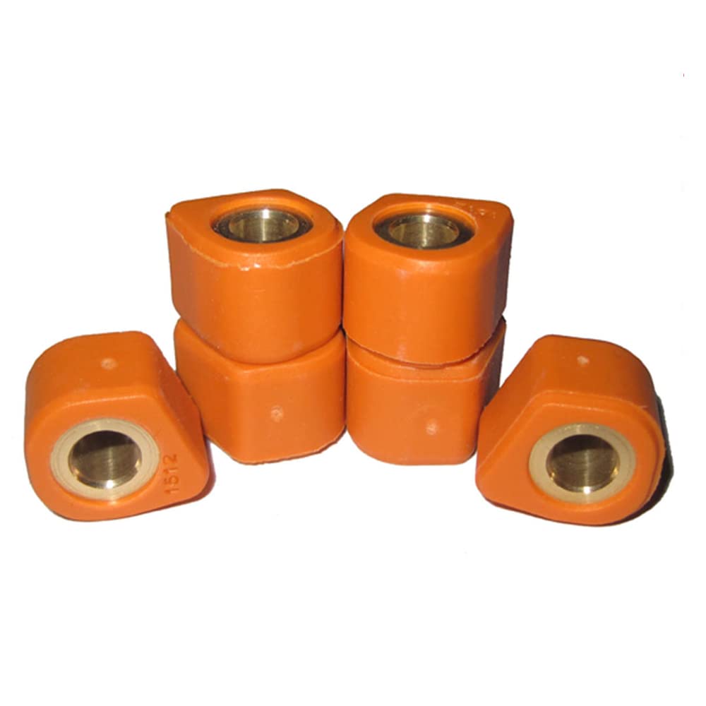 15X12 Polygon Driving Wheel Roller Weights 7 Gram Sets for Minarelli Jog BWS491 1P40QMB Jonway Jmstar Yiying Wangye Baotian Sunny Keeway Chinese Scooter Parts